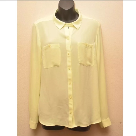 Light yellow blouse Clearance